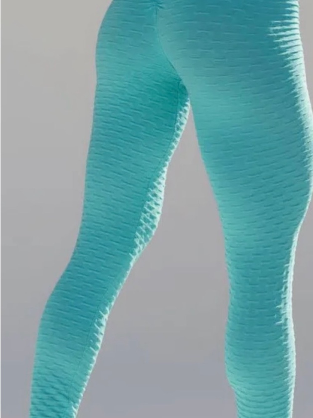 Anti-cellulite Textured Aqua Leggings - Stretch